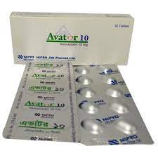 Avator 10 mg Tablet-10's Strip