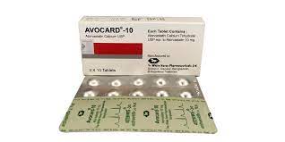 Avocard 10 mg Tablet-10's Strip