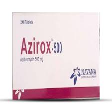 Azirox 500 mg Tablet-8's Strip