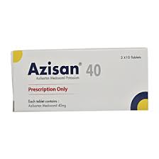 Azisan 40 mg Tablet-10's Strip