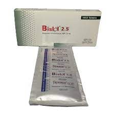 Bislol 2.5 mg Tablet-14's Strip