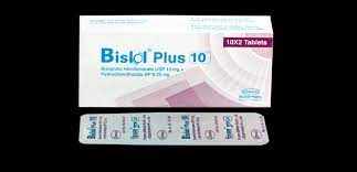 Bislol Plus 10 mg+6.25 mg Tablet-14's Strip