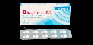 Bislol Plus 2.5 mg+6.25 mg Tablet-14's Strip