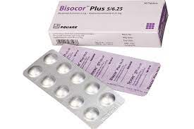 Bisocor Plus 5 mg+6.25 mg Tablet-10's Strip