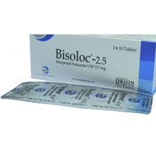 Bisoloc 2.5 mg Tablet-10's Strip