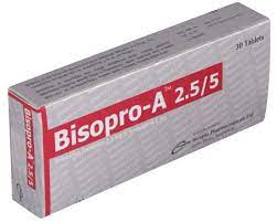 Bisopro-A 2.5 mg+5 mg Tablet-10's Strip