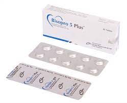 Bisopro Plus 5 mg+6.25 mg Tablet-10's Strip