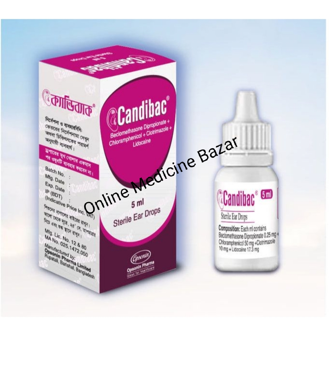 Candibac Ear Drop-5 ml