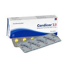 Cardicor 2.5 mg Tablet-10's Strip