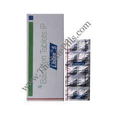 Liofen 5 mg Tablet-10's Strip