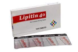 Lipitin 40 mg Tablet-10's Pack