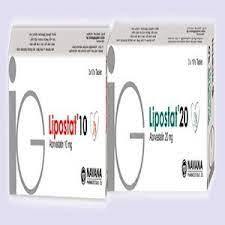 Lipostat 20 mg Tablet-30's Pack