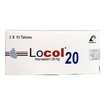 Locol 20 mg Tablet-10's Strip