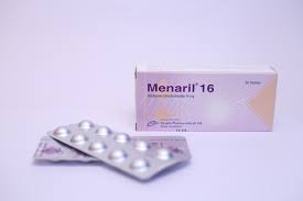 Menaril 16 mg Tablet-10's Strip