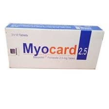 Myocard 2.5 mg Tablet-10's Strip