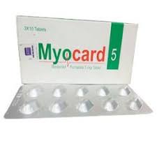 Myocard 5 mg Tablet-10's Strip