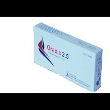 Orabis 2.5 mg Tablet-10's Strip