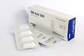 SB-Azit 500 mg Tablet-12's Pack