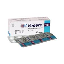 Veserc 16 mg Tablet-10's Strip