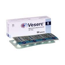 Veserc 8 mg Tablet-10's Strip