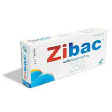 Zibac 250 mg Tablet-8's Pack