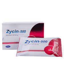 Zycin 500 mg Tablet-12's Pack