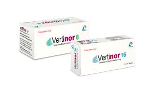 Vertinor 8 mg Tablet-10's Strip