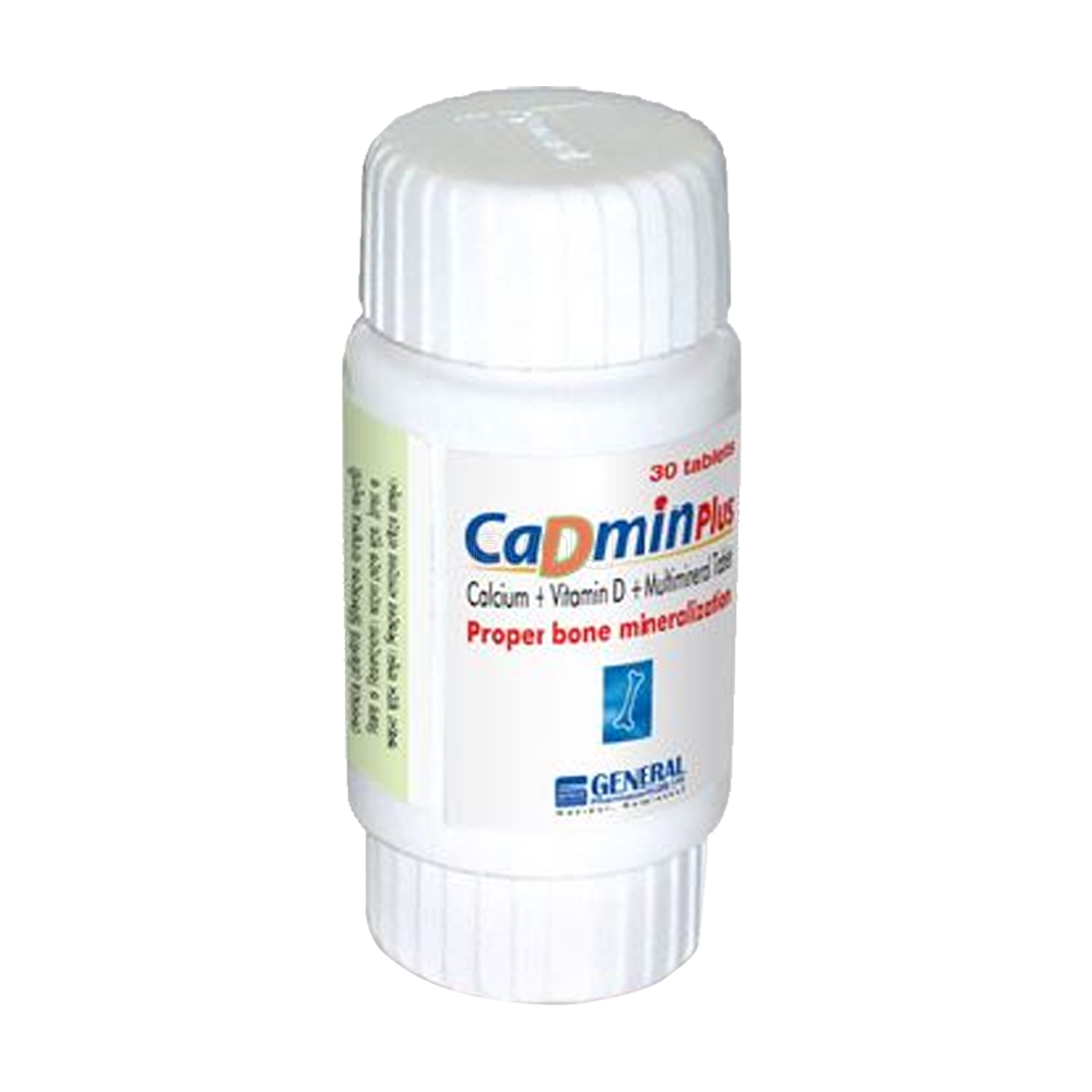 Cadmin Plus Tablet-30's Pot