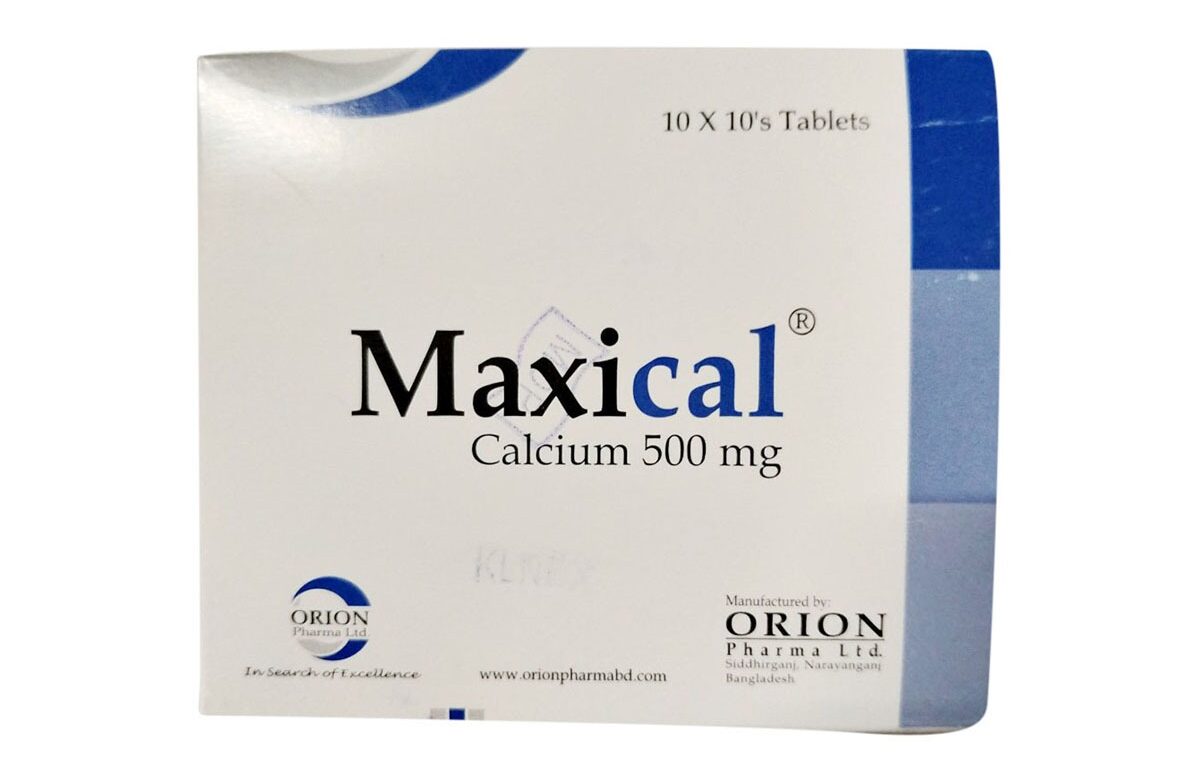 Maxical 500 mg Tablet-100's Pack