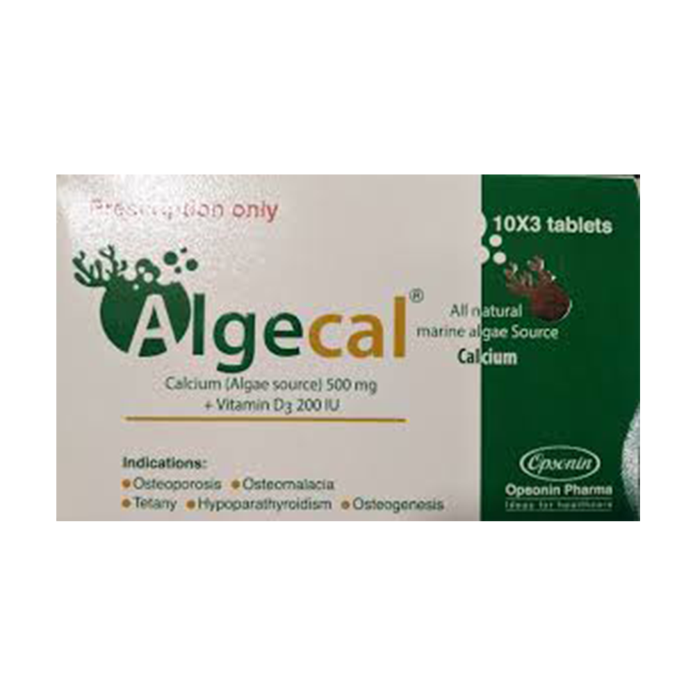 Algecal Tablet-10's Strip