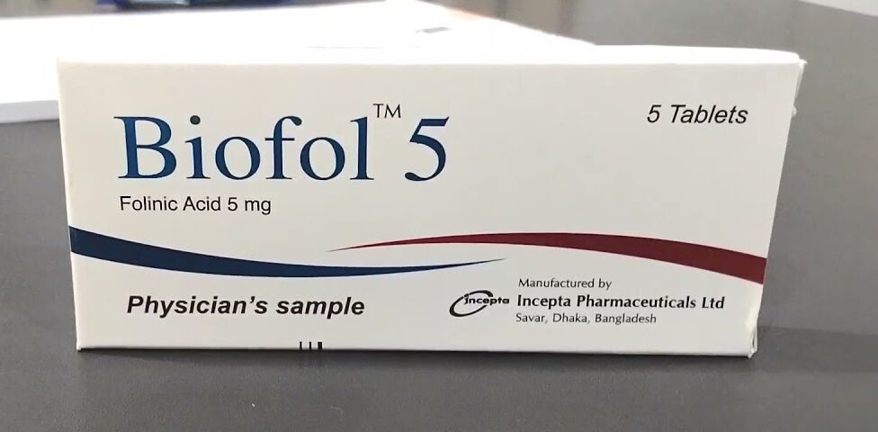 Biofol 5 mg Tablet-10's Strip