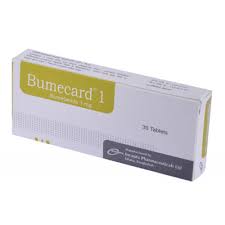 Bumecard 1 mg Tablet-30's Pack