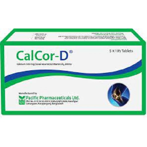 CalCor-D Tablet-50's Pack