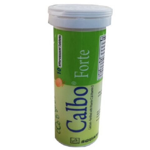 Calbo Forte Effervescent Tablet-10's Pack