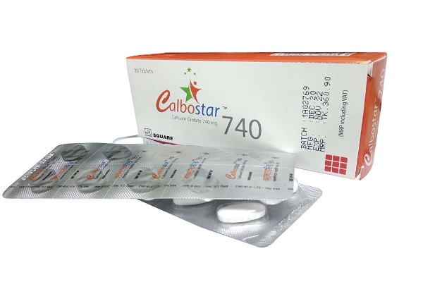 Calbostar 740 mg Tablet-30's Pack