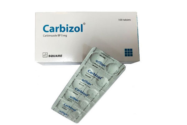 Carbizol 5 mg Tablet-10's Strip