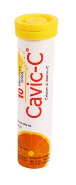 Cavic-C Effervescent Tablet-12's Pack