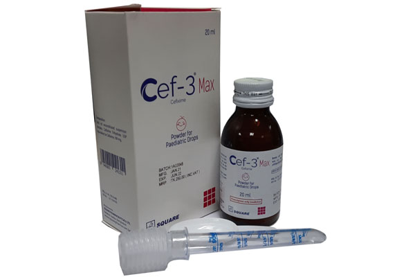 Cef-3 Max Pediatric Drops-20 ml