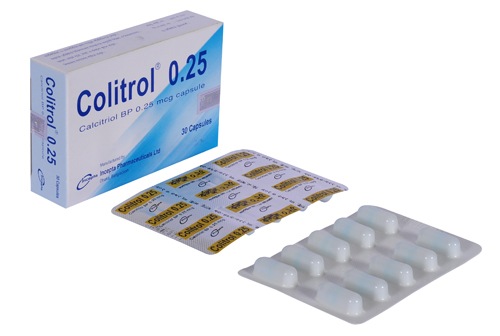 Colitrol 0.25 mcg Capsule -10's Strip