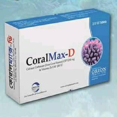 CoralMax-D Tablet-10's Strip