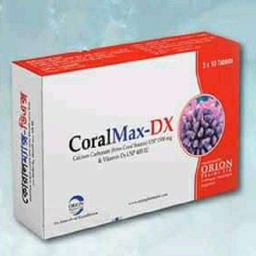 CoralMax-DX Tablet-10's Strip