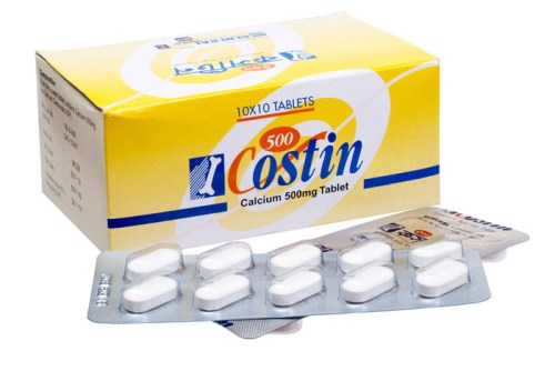 Costin 500 mg Tablet-100's Pack