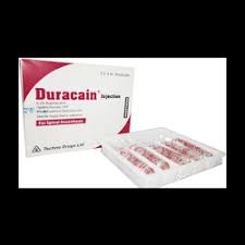 Duracain 0.5%+8% Intraspinal Injection-4 ml ampoule: 5's pack