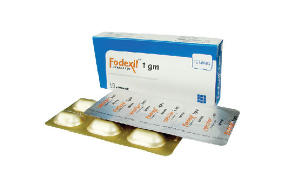 Fodexil 1 gm Tablet-12's pack