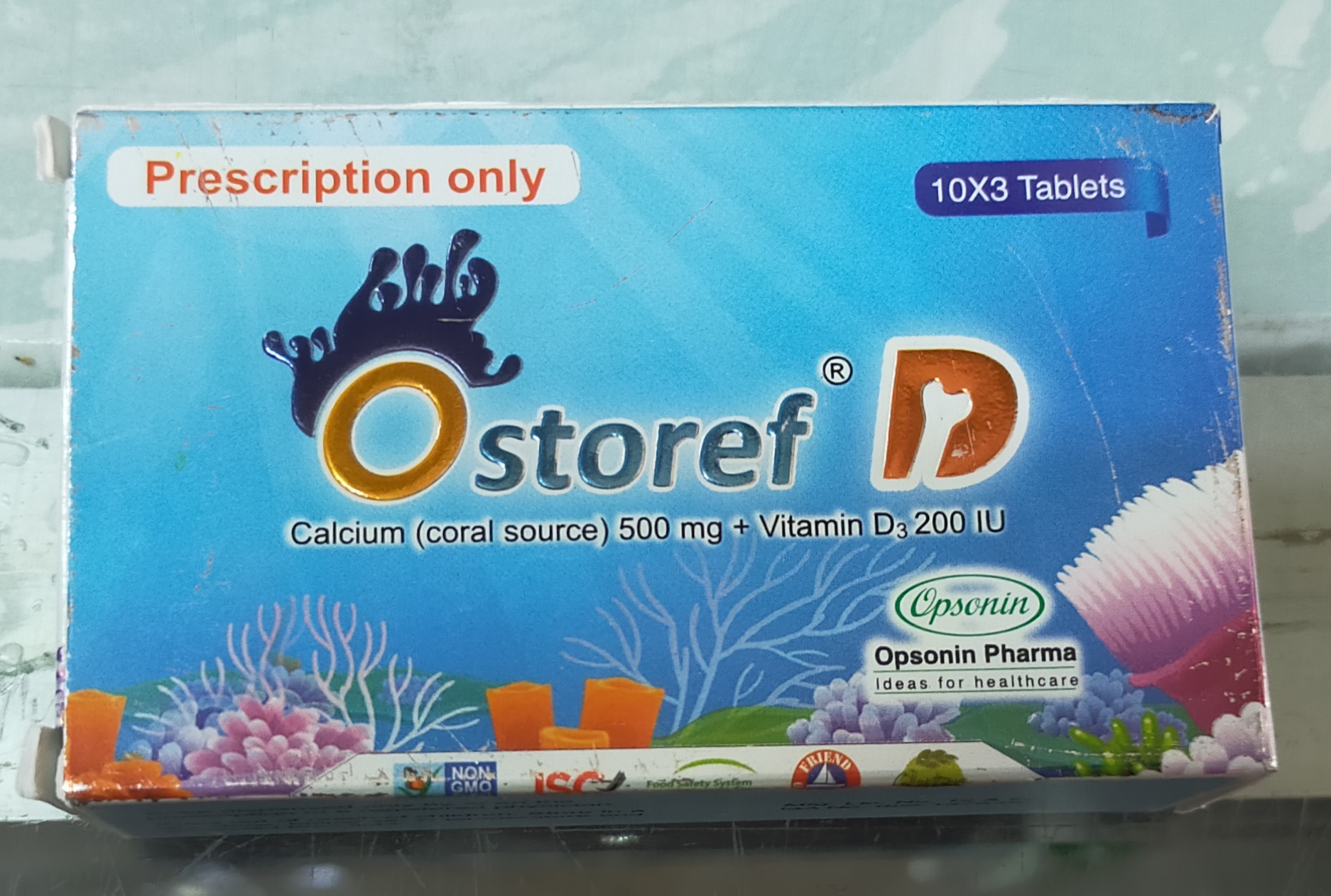 Ostoref D Tablet-10's Strip