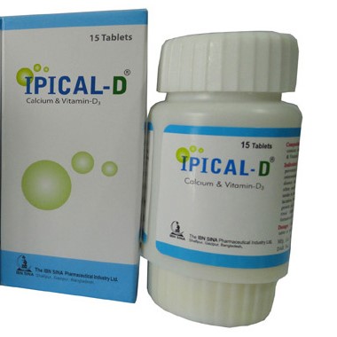 Ipical-D Tablet-15's Pot