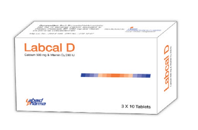 Labcal-D Tablet-10's Strip