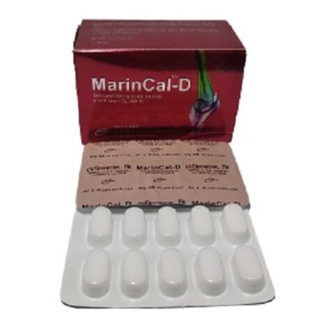 MarinCal-D Tablet-10's Strip