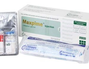 Maxpime 1 gm/vial IM/IV Injection