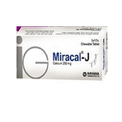 Miracal-J 250 mg Tablet-50's Pack